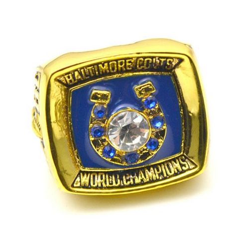NFL Indianapolis Colts World Champions Gold Ring